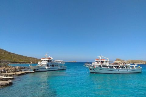 Crete: Mirabello Bay Cruise with Snorkel Gear and Transfer