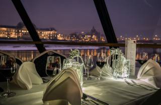 Dresden: Abendliche Flusskreuzfahrt mit Abendessen