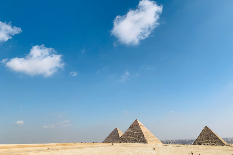 Pyramides de Gizeh, Sphinx, Saqqara et Memphis depuis Le Caire