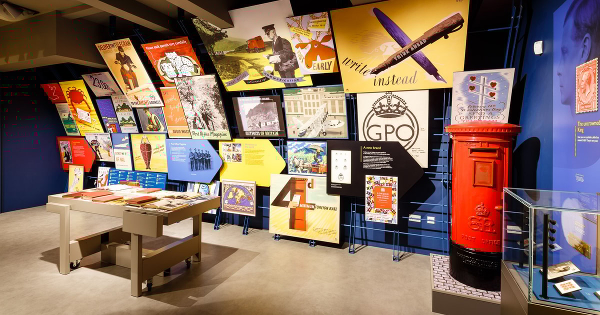 London Postal Museum Entry Ticket and Underground Rail Ride GetYourGuide