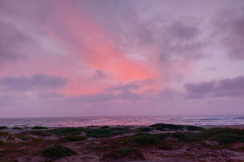 Santa Maria: begeleide kustwandeling & Costa de Fragata zonsopgang