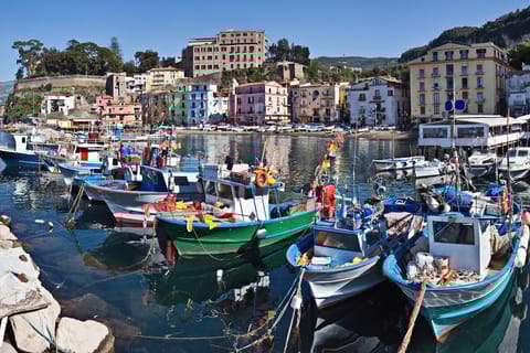 From Sorrento: Private Boat Tour to Positano