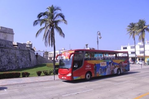 Veracruz: Wycieczka autobusem piętrowym Hop-On Hop-Off