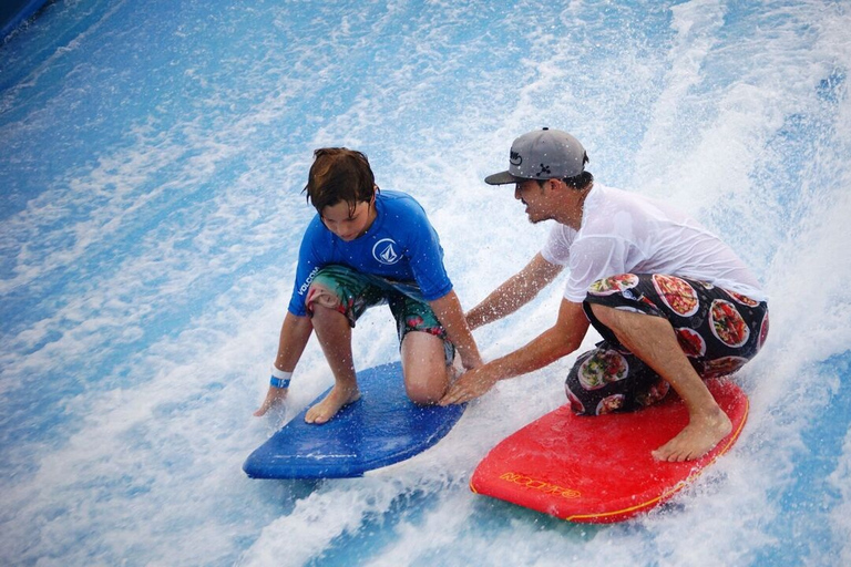 Cancun: Hop-on Hop-off Bus Tour with Flowrider Experience