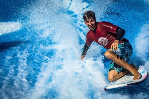 Cancun: Hop-on Hop-off Bus Tour with Flowrider Experience