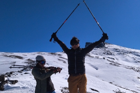 Desde Granada: Excursión con raquetas de nieve en Sierra Nevada