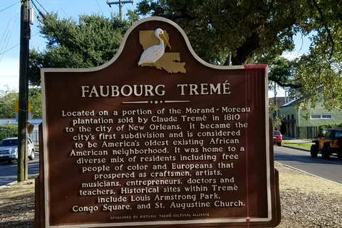 New Orleans: Tremé African American &amp; Creole History Tour