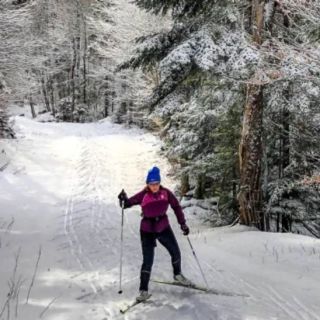 From Gardiner: Guided Yellowstone Cross-Country Skiing Tour