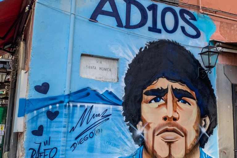 Von Rom aus: Neapel Tagesausflug mit dem Zug & Maradona Walking TourDiego Maradona Stadtführung durch Neapel - Vormittag