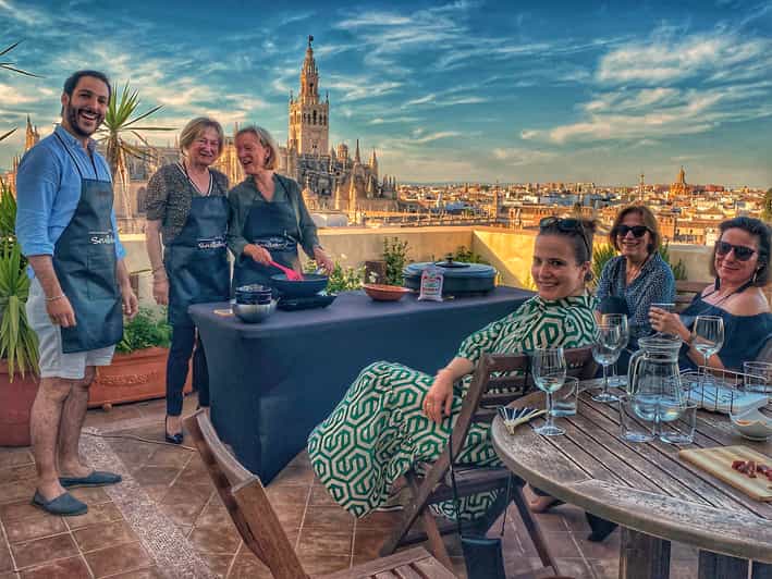 Seville Exclusive Paella Cooking Class with Cathedral Views GetYourGuide