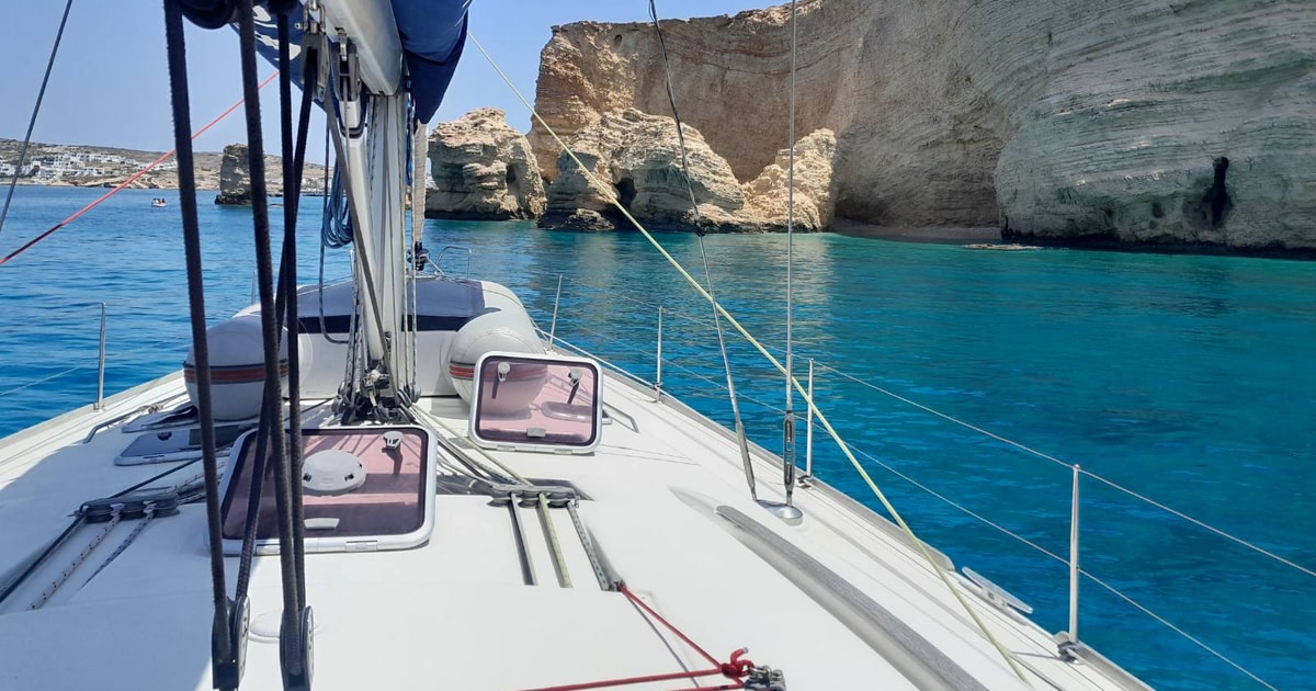 Paros FullDay Sailing Cruise in the Small Cyclades GetYourGuide