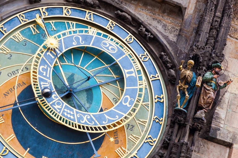 Praag: astronomische klok & Charles Bridge Underground Tour
