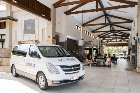 Lotnisko Cairns: Prywatny transfer do / z miasta i plażLotnisko Cairns do Port Douglas