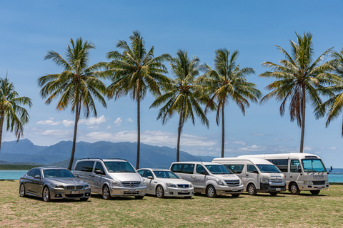 Cairns: transfert aéroport partagé depuis / vers la ville et les plagesCairns CBD à Aéroport de Cairns