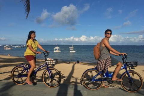 Sanur, Bali: noleggio bici elettriche