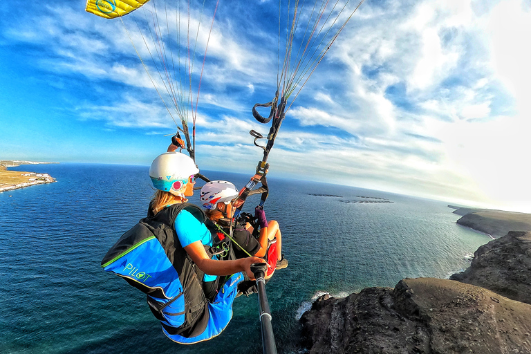 Lanzarote: tandemparagliden