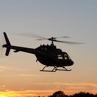 From Mühlheim: Sightseeing Helicopter Flight over Essen