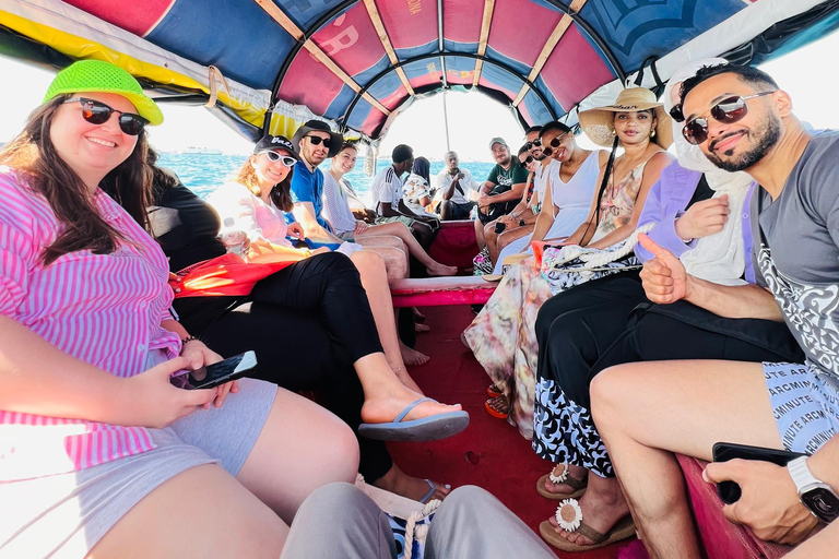 Von Jambian/Paje aus: Gefängnisinsel und Nakupenda Sandbank Tour