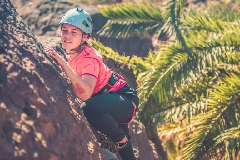 Gran Canaria: aventura de escalada en roca para principiantes de medio día