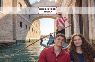 Venedig: Gondelfahrt unter der atemberaubenden Seufzerbrücke™