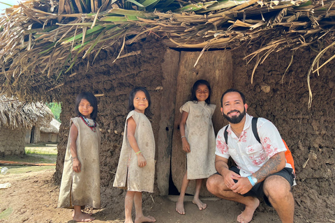 Tubing and Seviaka Indigenous People Tour From Palomino