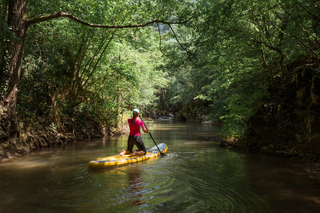 Stand up paddle em Santa Marta (Colômbia)