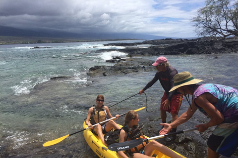 Honolulu : Excursion guidée en kayak et plongée en apnée avec les tortues de mer