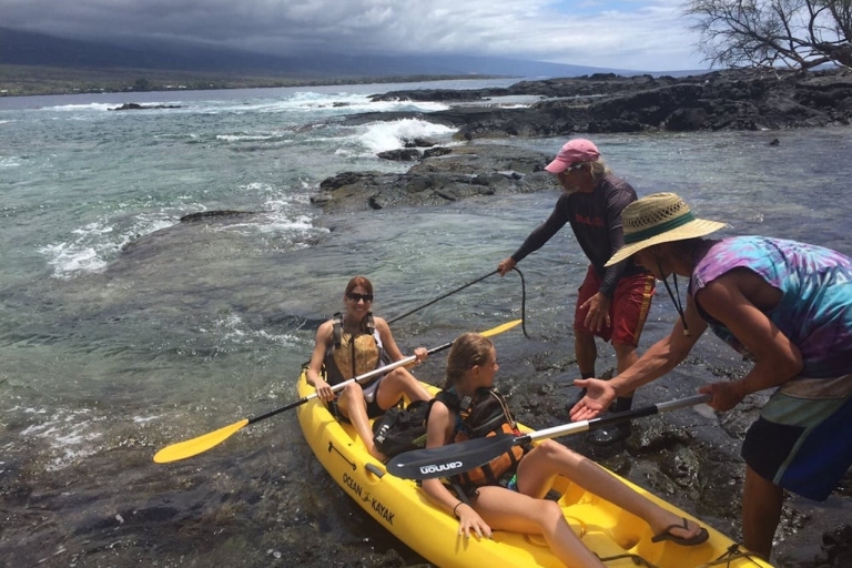 Honolulu: begeleide kajaktocht en snorkelen met zeeschildpadden