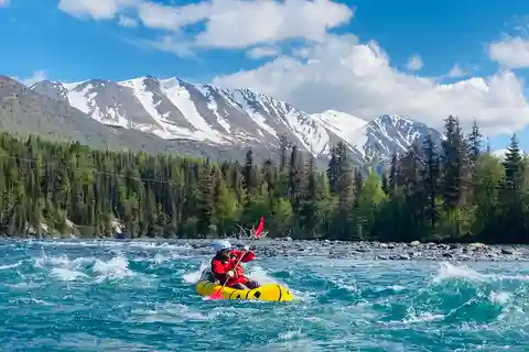 Packrafting Kenai River - Seward Departure