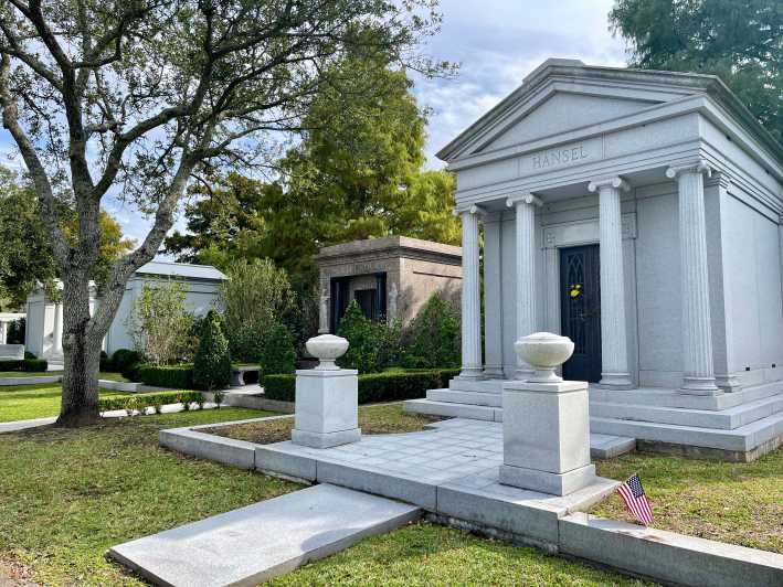metairie cemetery self guided tour