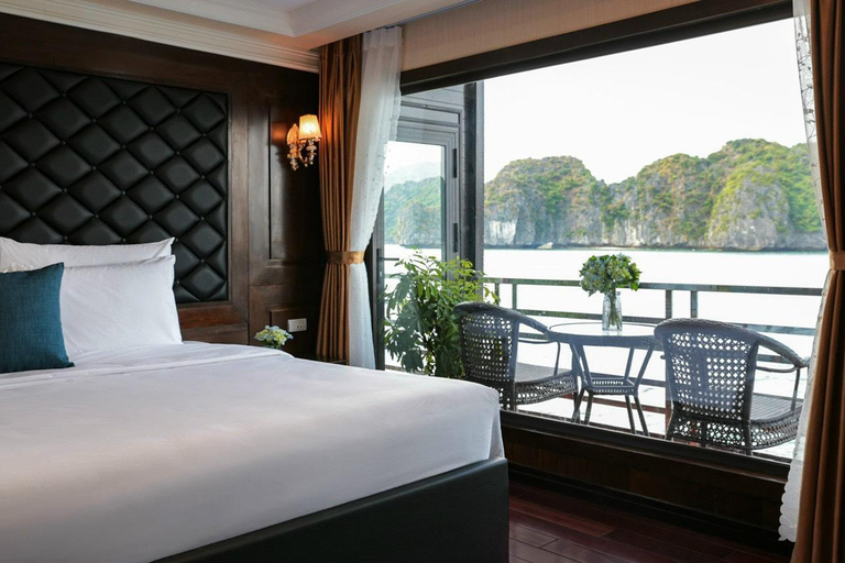 From Ninh Binh : 2-3 Days Lan Ha Bay- Balcony, Jacuzzy Cabin From Ninh Binh : 2 Days Lan Ha Bay - Balcony, Jacuzzy Cabin