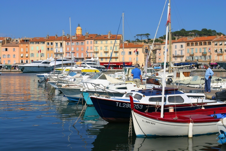 Z Mandelieu: transfer łodzią w obie strony do St. Tropez