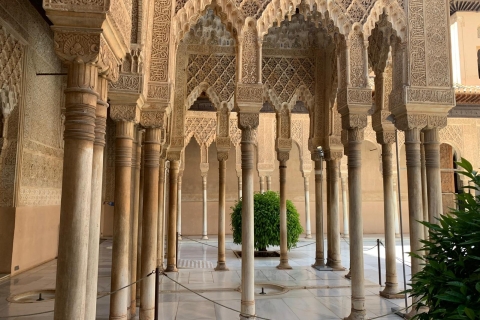 Granada: rondleiding door het Alhambra-complex met ticketLastminutetickets met rondleiding in het Frans
