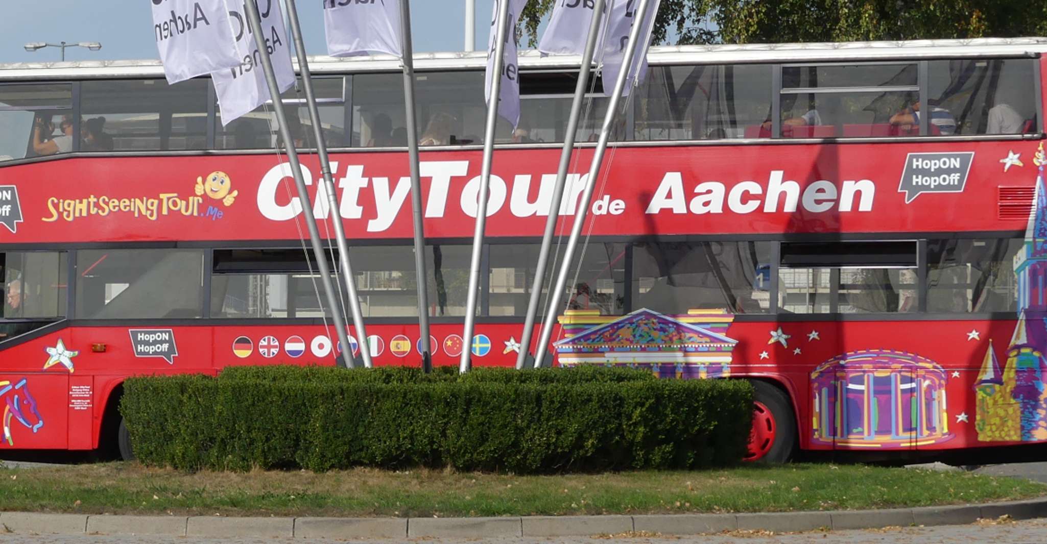Aachen, 24-часовой пикет на автобусе Hop-Off-Sighting Ticket - Hizvo
