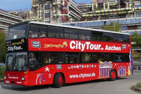 Akwizgran: 24-godzinny bilet autobusowy na wycieczkę Hop-On Hop-Off