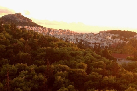 Athene: 6-gangenmaaltijd op het dak van de Griekse keuken met wijn