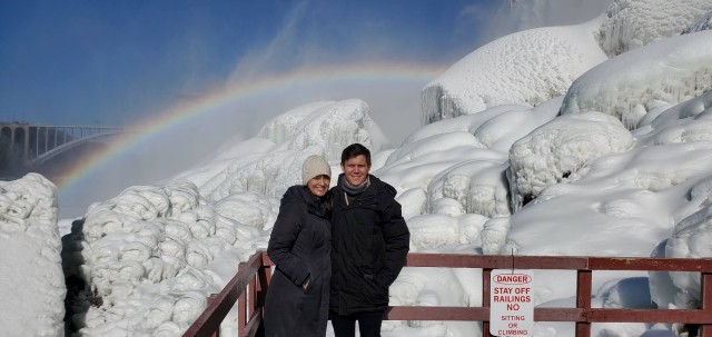 Visit Niagara Falls Winter Tour with Cave of the Winds Entry in St. Catharines