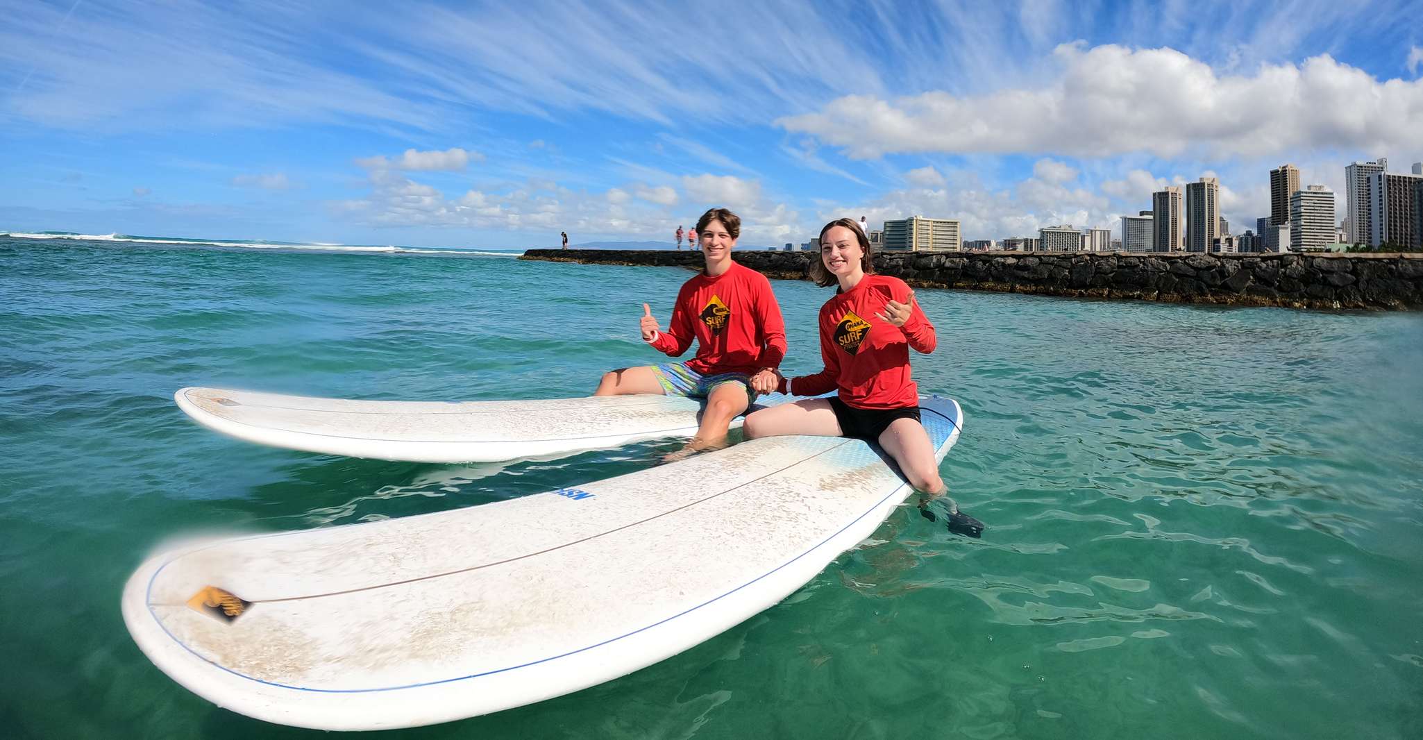 Two students to One instructor Surfing Lesson in Waikiki - Housity