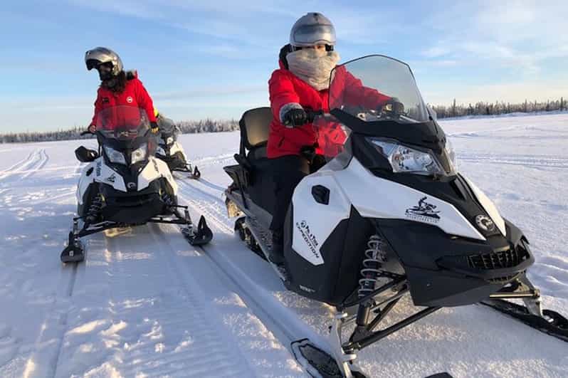 Yellowknife Backcountry Snowmobile Tour with Winter Gear GetYourGuide