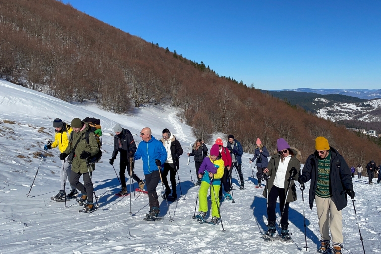 Sarajevo: Experience Snowsheing on the Olympic Mountains From Sarajevo: Olympic Mountain Bjelašnica Snowshoe Tour