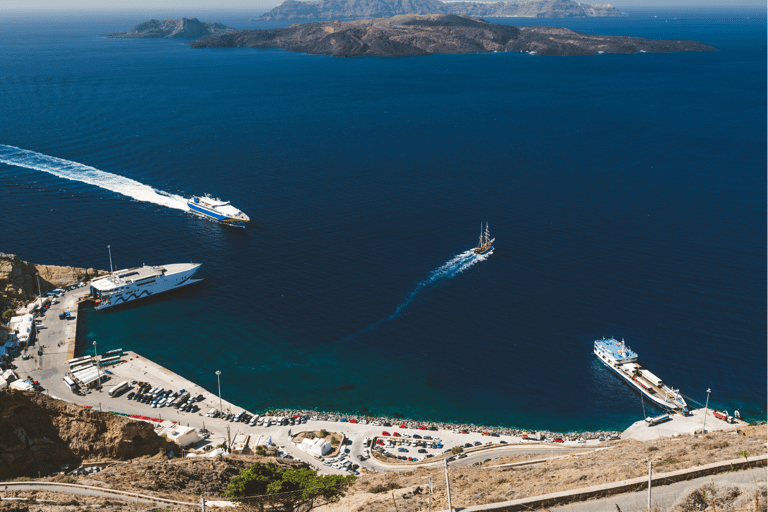 Santorini: Prywatna wycieczka po atrakcjach z degustacją wina