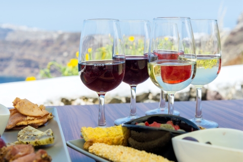 Santorini: Prywatna wycieczka po atrakcjach z degustacją wina