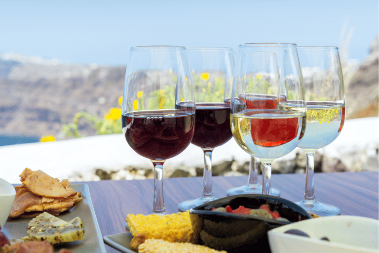 Santorini: Private Wine Tasting Experience at 3 Wineries Guided tour in English