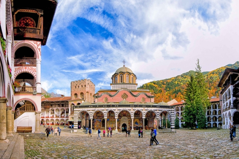 Desde Sofía: Excursión de un día al Monasterio de Rila y la ciudad de Plovdiv