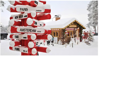 Rovaniemi: Tour to Santa Claus Village with Hotel pick up