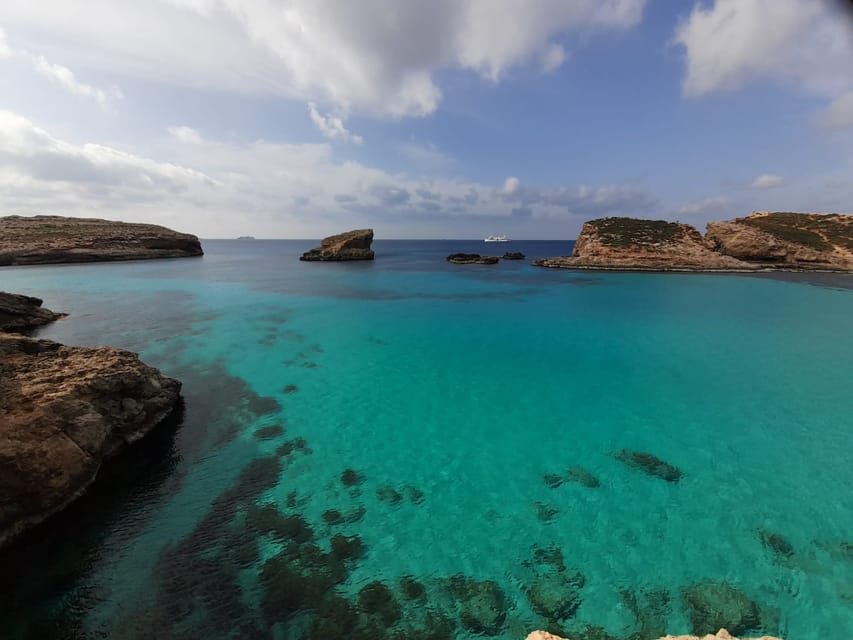 Malta Comino Blaue Lagune Kristalllagune Private Bootstour