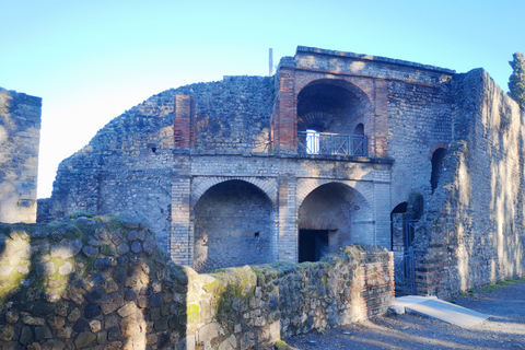 Pompeji: Ruinen-Tour und Ausritt auf dem VesuvTour ab Pompeji Treffpunkt