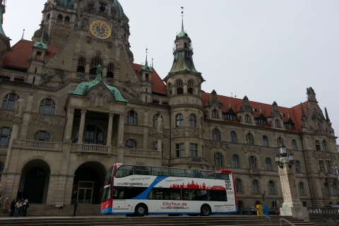 Hannover: 24-Stunden-Hop-On-Hop-Off-Sightseeing-Bus-Ticket