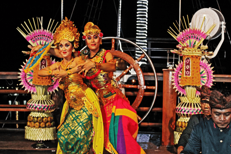 Bali: Cena Crucero Pirata con Espectáculos, Juegos y MúsicaTicket de entrada para turista