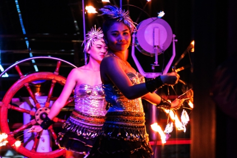 Bali: Cena Crucero Pirata con Espectáculos, Juegos y MúsicaTicket de entrada para turista